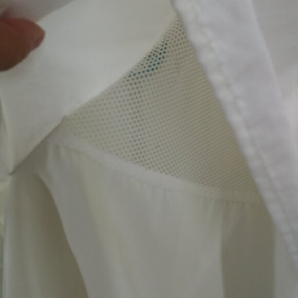 Columbia PFG White Long Sleeve Button Down Vented Fishing Shirt Size XXL Mens - Picture 9 of 10